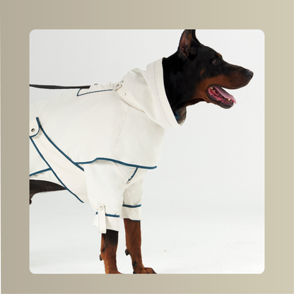 Lulu All-Weather Cape & Four-Leg Jumpsuit Set